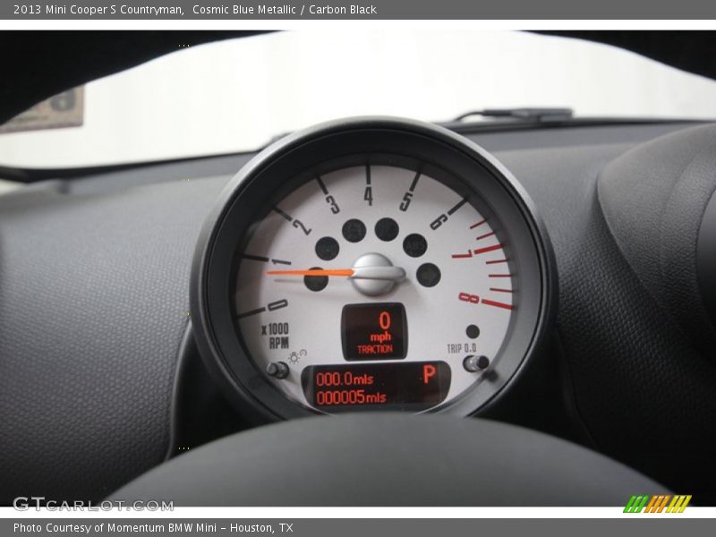 Cosmic Blue Metallic / Carbon Black 2013 Mini Cooper S Countryman