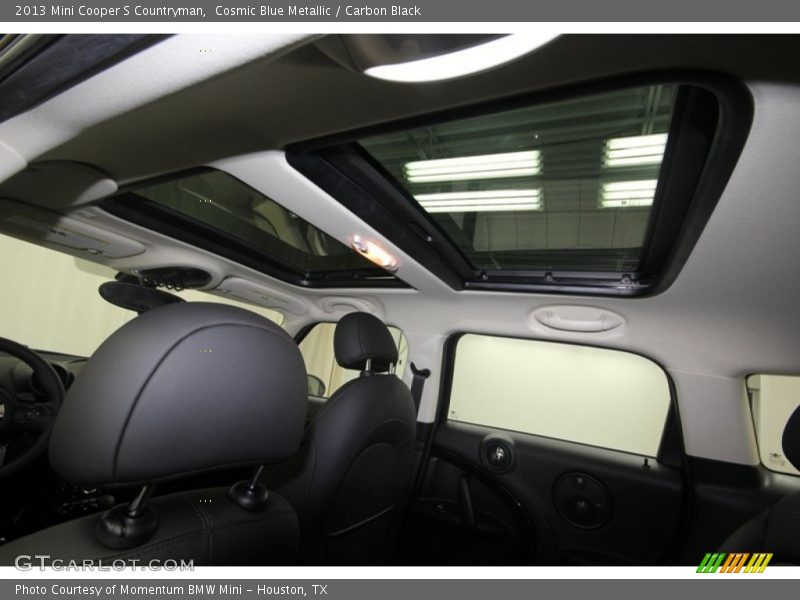 Cosmic Blue Metallic / Carbon Black 2013 Mini Cooper S Countryman