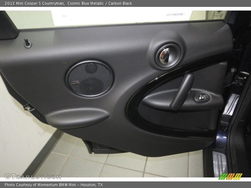 Cosmic Blue Metallic / Carbon Black 2013 Mini Cooper S Countryman