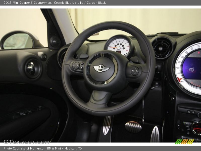 Cosmic Blue Metallic / Carbon Black 2013 Mini Cooper S Countryman