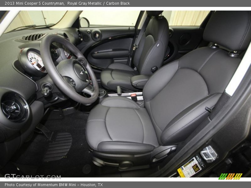 Royal Gray Metallic / Carbon Black 2013 Mini Cooper S Countryman