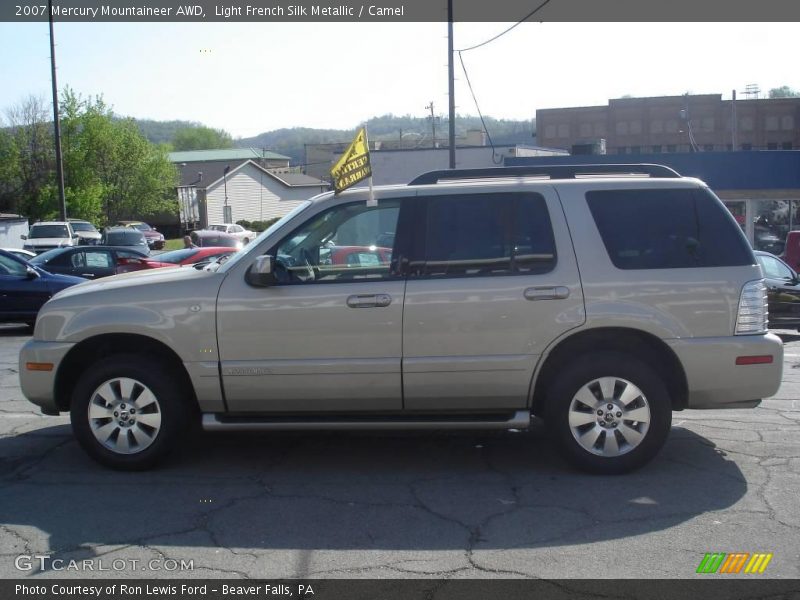 Light French Silk Metallic / Camel 2007 Mercury Mountaineer AWD