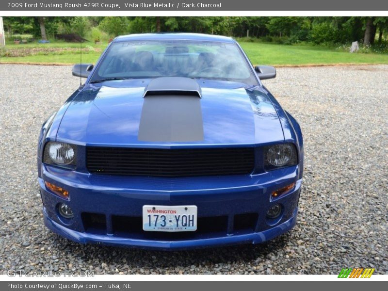 Vista Blue Metallic / Dark Charcoal 2009 Ford Mustang Roush 429R Coupe