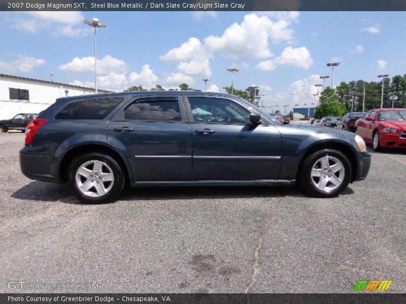Steel Blue Metallic / Dark Slate Gray/Light Slate Gray 2007 Dodge Magnum SXT
