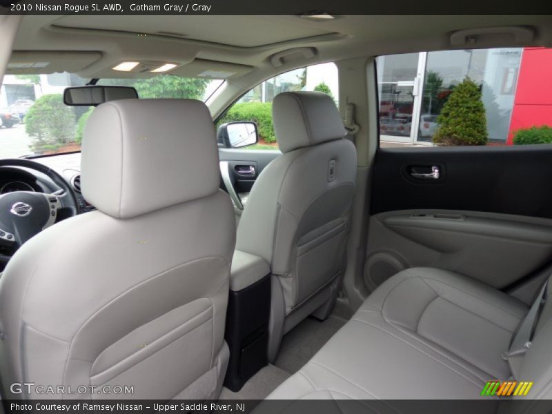 Gotham Gray / Gray 2010 Nissan Rogue SL AWD