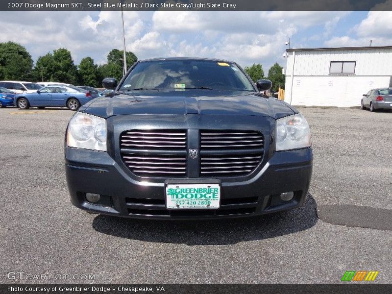 Steel Blue Metallic / Dark Slate Gray/Light Slate Gray 2007 Dodge Magnum SXT