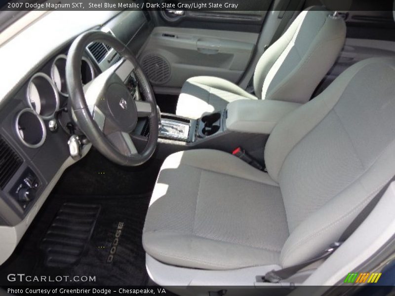 Steel Blue Metallic / Dark Slate Gray/Light Slate Gray 2007 Dodge Magnum SXT