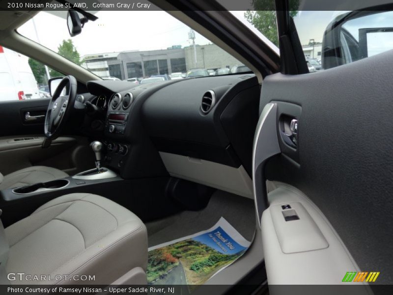 Gotham Gray / Gray 2010 Nissan Rogue SL AWD