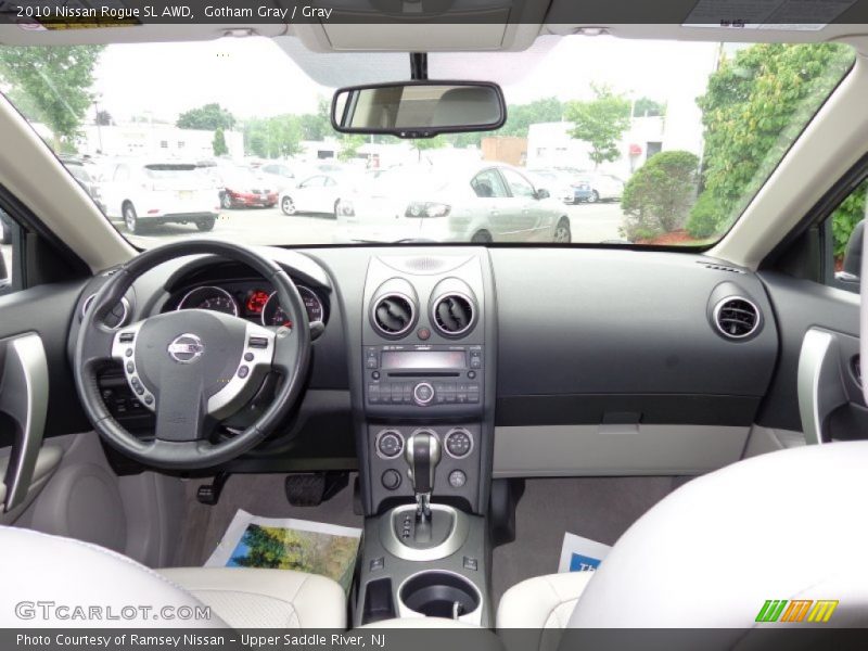 Gotham Gray / Gray 2010 Nissan Rogue SL AWD