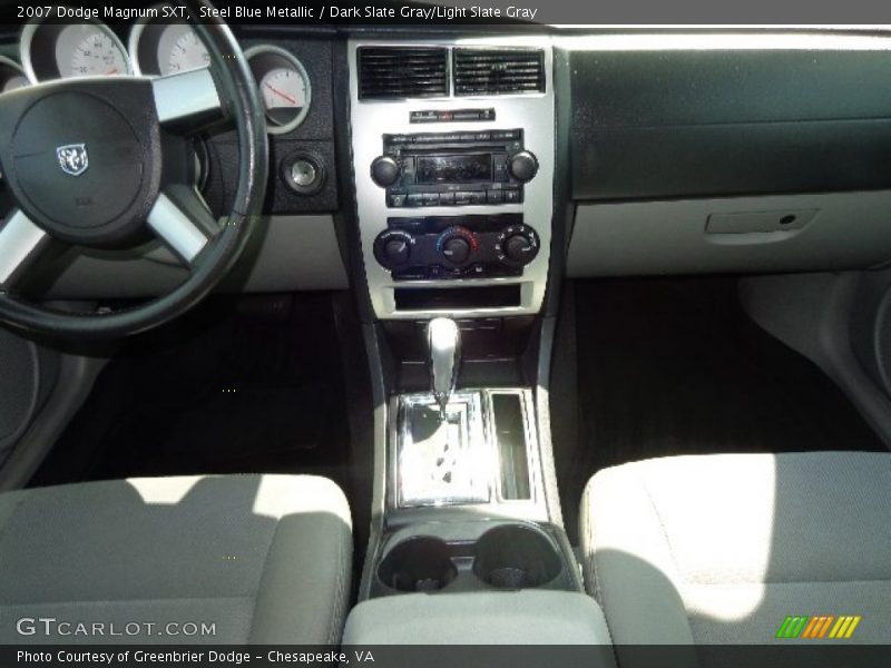 Steel Blue Metallic / Dark Slate Gray/Light Slate Gray 2007 Dodge Magnum SXT