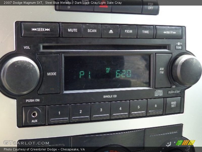 Steel Blue Metallic / Dark Slate Gray/Light Slate Gray 2007 Dodge Magnum SXT