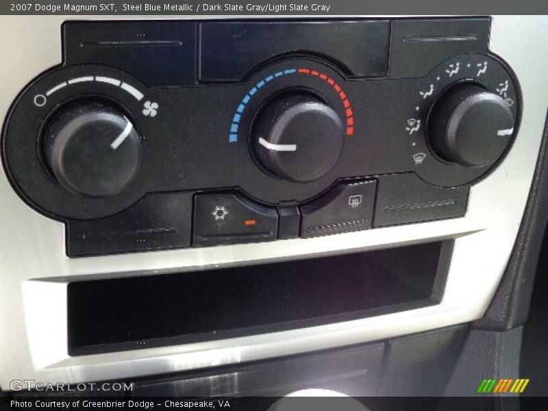 Steel Blue Metallic / Dark Slate Gray/Light Slate Gray 2007 Dodge Magnum SXT
