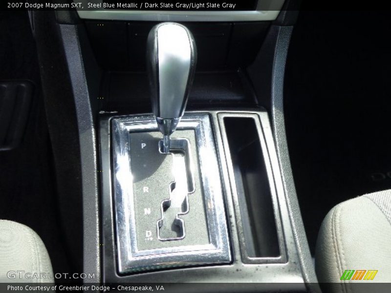 Steel Blue Metallic / Dark Slate Gray/Light Slate Gray 2007 Dodge Magnum SXT