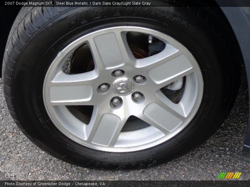 Steel Blue Metallic / Dark Slate Gray/Light Slate Gray 2007 Dodge Magnum SXT