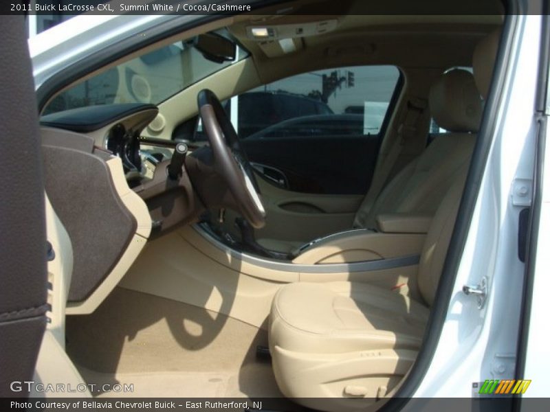 Summit White / Cocoa/Cashmere 2011 Buick LaCrosse CXL