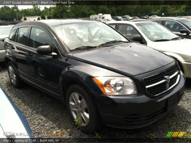 Black / Pastel Slate Gray 2007 Dodge Caliber SXT
