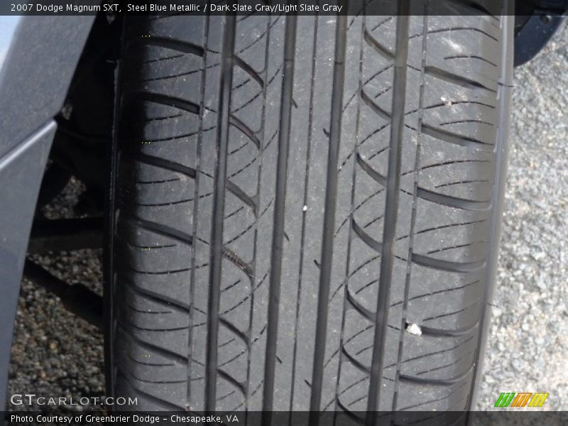 Steel Blue Metallic / Dark Slate Gray/Light Slate Gray 2007 Dodge Magnum SXT