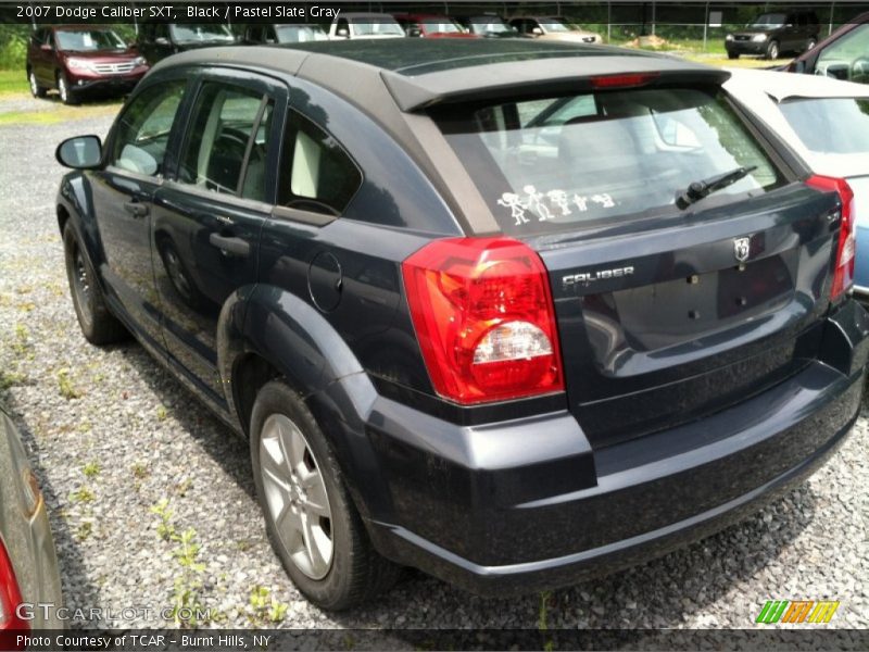 Black / Pastel Slate Gray 2007 Dodge Caliber SXT