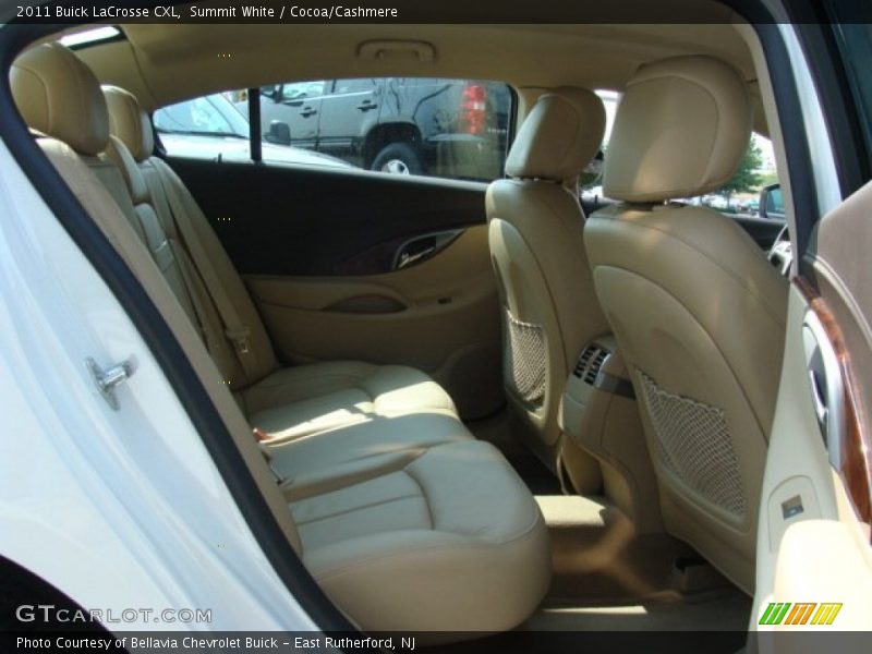 Summit White / Cocoa/Cashmere 2011 Buick LaCrosse CXL