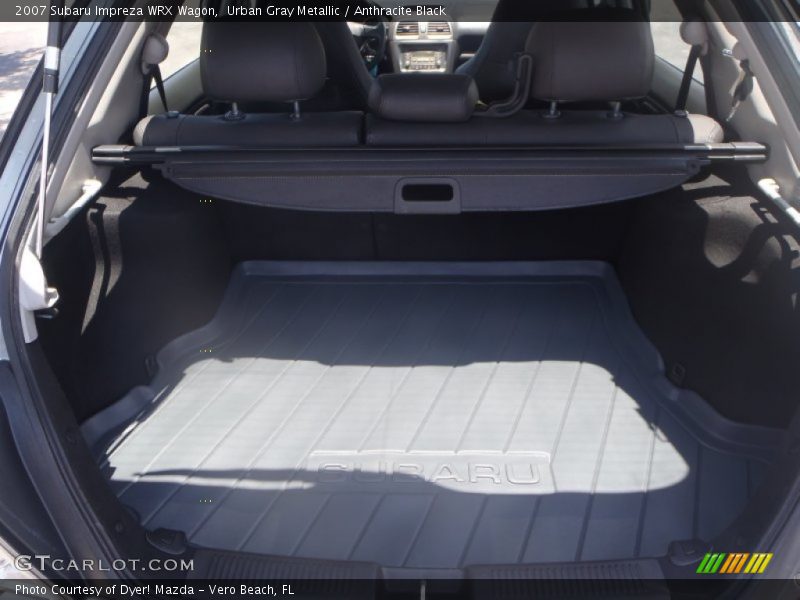 Urban Gray Metallic / Anthracite Black 2007 Subaru Impreza WRX Wagon