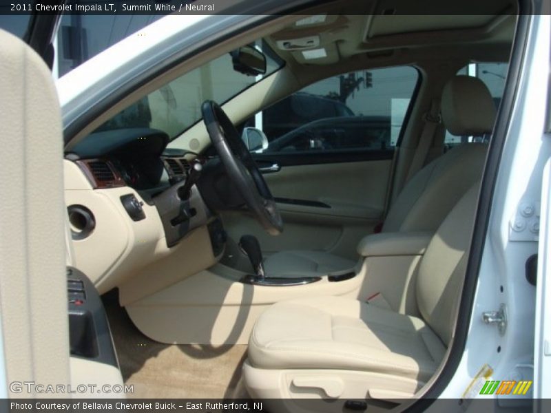 Summit White / Neutral 2011 Chevrolet Impala LT