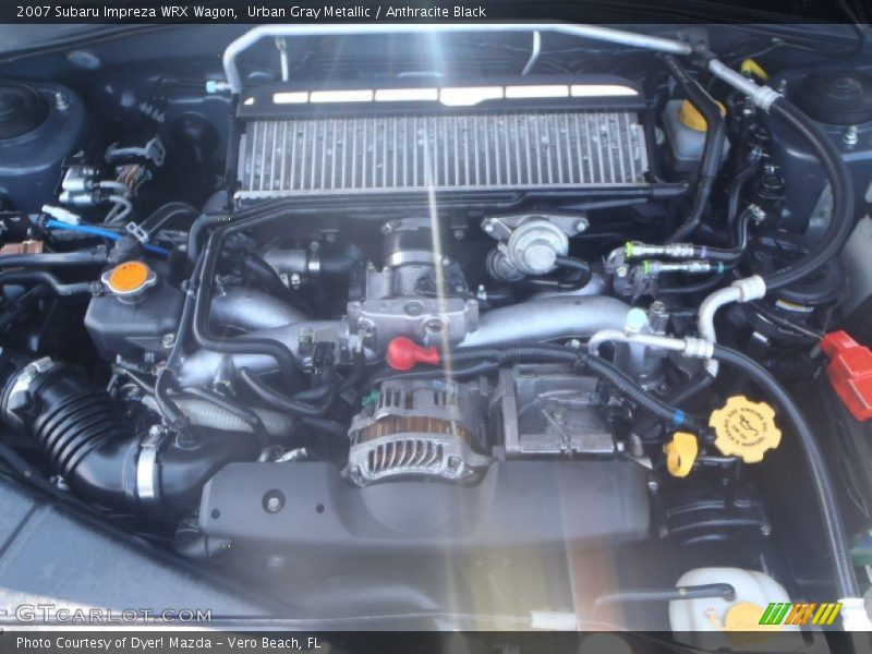Urban Gray Metallic / Anthracite Black 2007 Subaru Impreza WRX Wagon