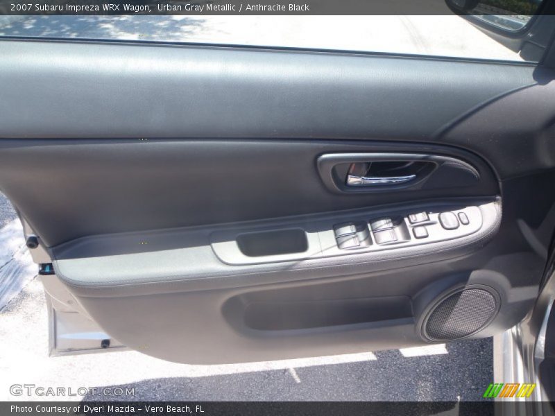 Urban Gray Metallic / Anthracite Black 2007 Subaru Impreza WRX Wagon