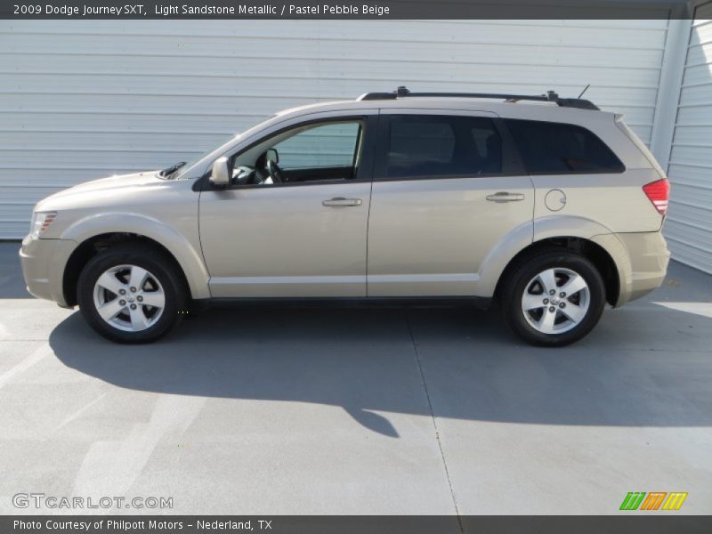 Light Sandstone Metallic / Pastel Pebble Beige 2009 Dodge Journey SXT
