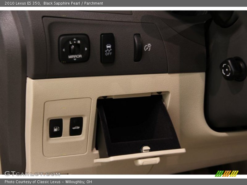 Black Sapphire Pearl / Parchment 2010 Lexus ES 350