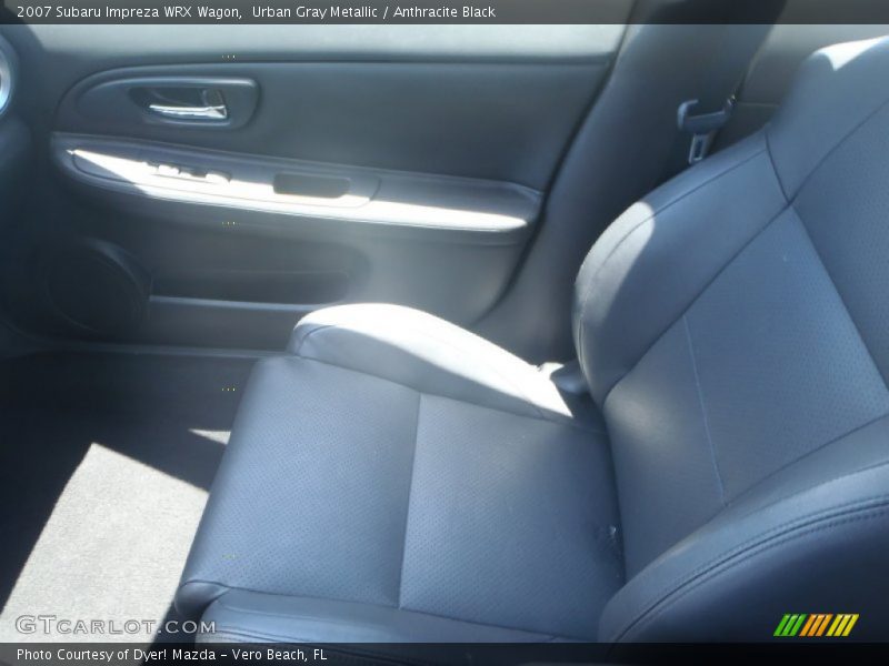 Urban Gray Metallic / Anthracite Black 2007 Subaru Impreza WRX Wagon
