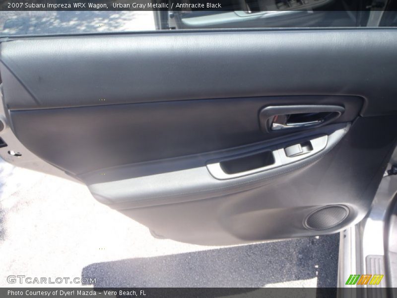 Urban Gray Metallic / Anthracite Black 2007 Subaru Impreza WRX Wagon