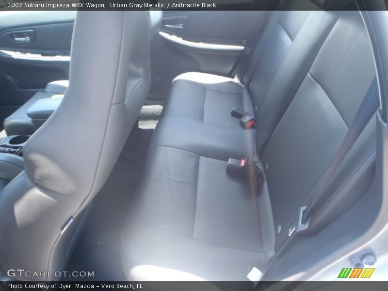Urban Gray Metallic / Anthracite Black 2007 Subaru Impreza WRX Wagon