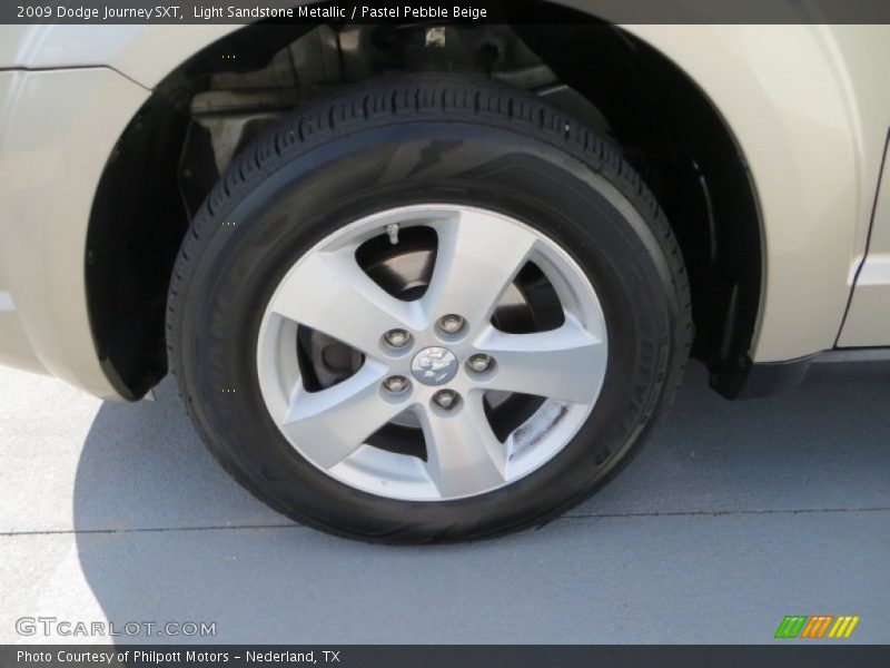 Light Sandstone Metallic / Pastel Pebble Beige 2009 Dodge Journey SXT