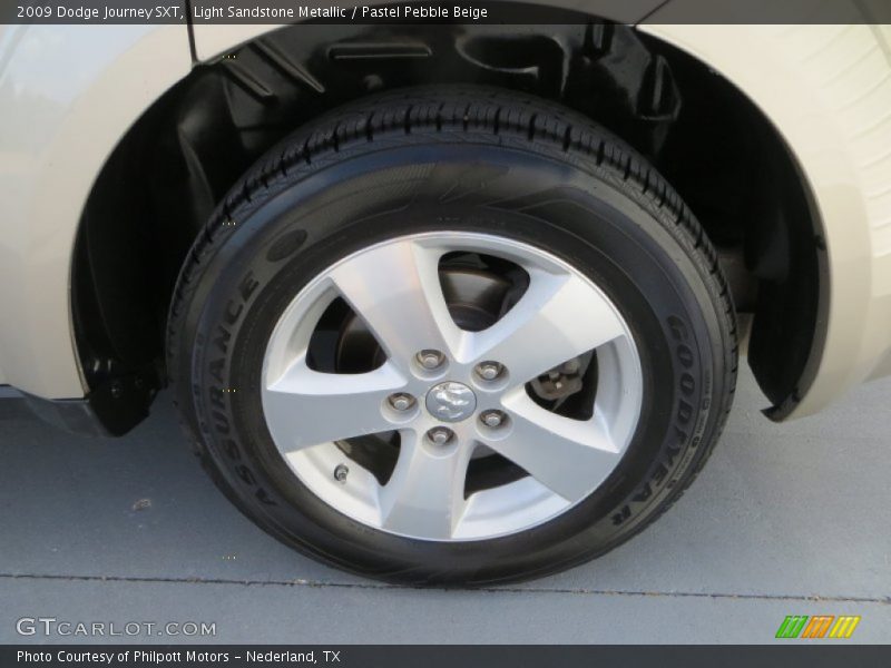 Light Sandstone Metallic / Pastel Pebble Beige 2009 Dodge Journey SXT
