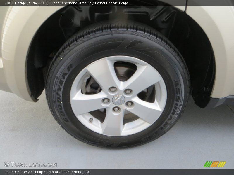 Light Sandstone Metallic / Pastel Pebble Beige 2009 Dodge Journey SXT