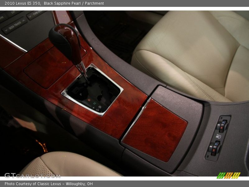 Black Sapphire Pearl / Parchment 2010 Lexus ES 350