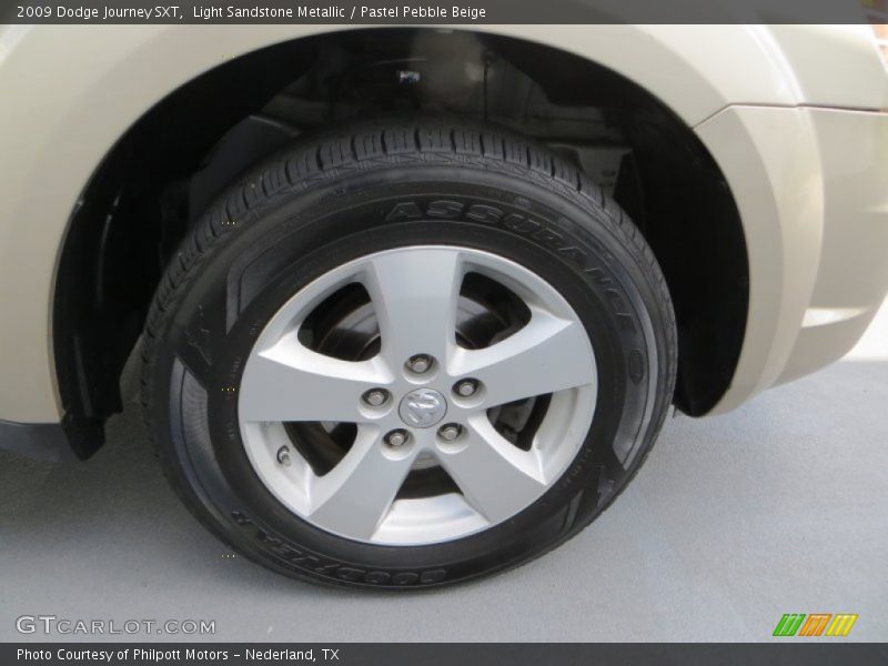 Light Sandstone Metallic / Pastel Pebble Beige 2009 Dodge Journey SXT