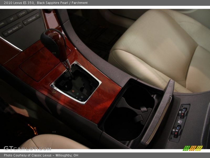 Black Sapphire Pearl / Parchment 2010 Lexus ES 350