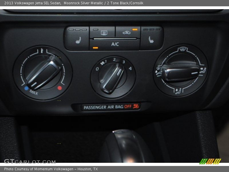Moonrock Silver Metallic / 2 Tone Black/Cornsilk 2013 Volkswagen Jetta SEL Sedan