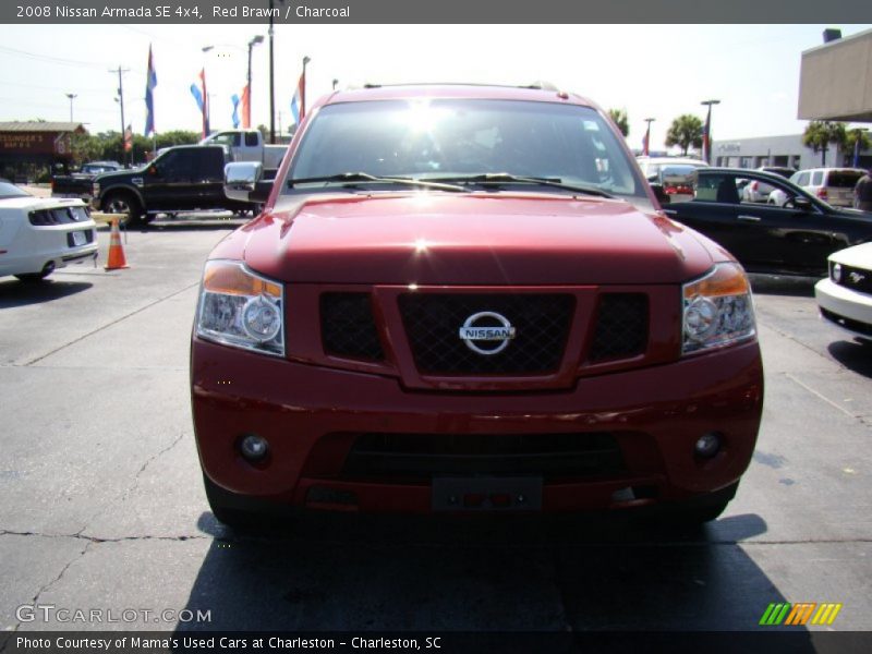 Red Brawn / Charcoal 2008 Nissan Armada SE 4x4