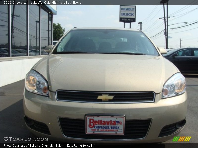 Gold Mist Metallic / Ebony 2011 Chevrolet Impala LT