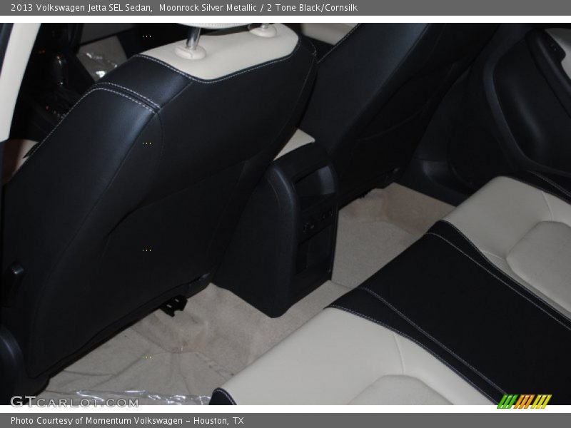 Moonrock Silver Metallic / 2 Tone Black/Cornsilk 2013 Volkswagen Jetta SEL Sedan
