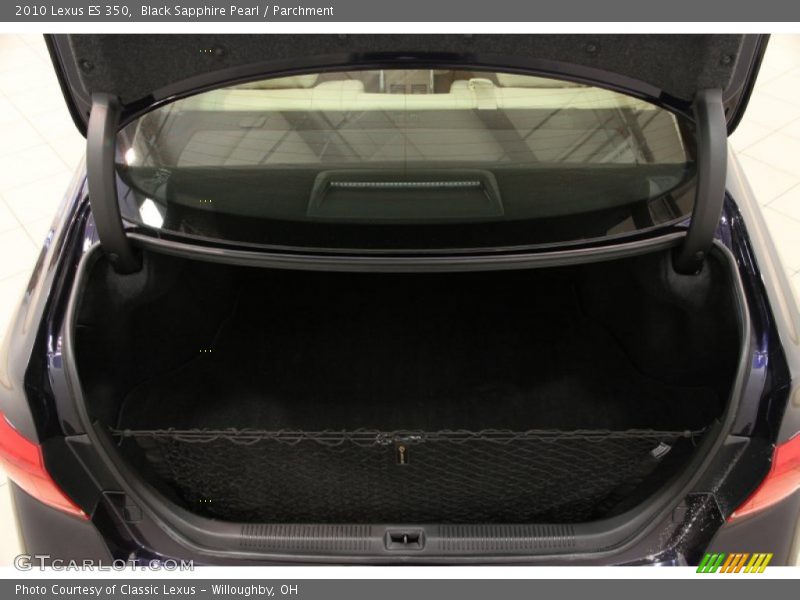 Black Sapphire Pearl / Parchment 2010 Lexus ES 350