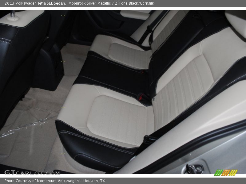 Moonrock Silver Metallic / 2 Tone Black/Cornsilk 2013 Volkswagen Jetta SEL Sedan
