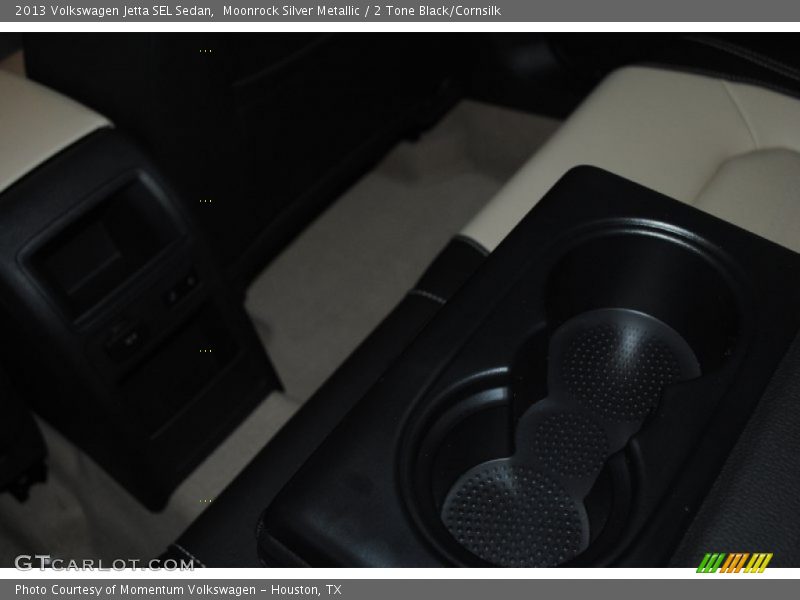 Moonrock Silver Metallic / 2 Tone Black/Cornsilk 2013 Volkswagen Jetta SEL Sedan