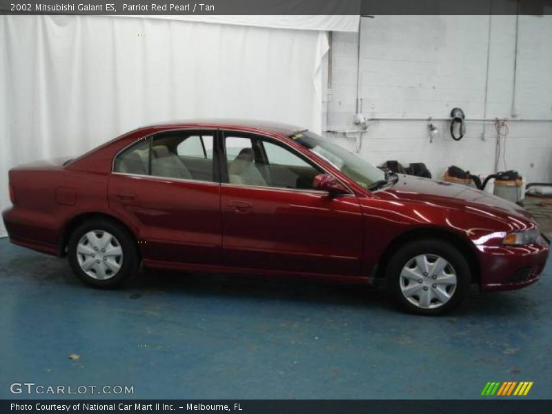 Patriot Red Pearl / Tan 2002 Mitsubishi Galant ES
