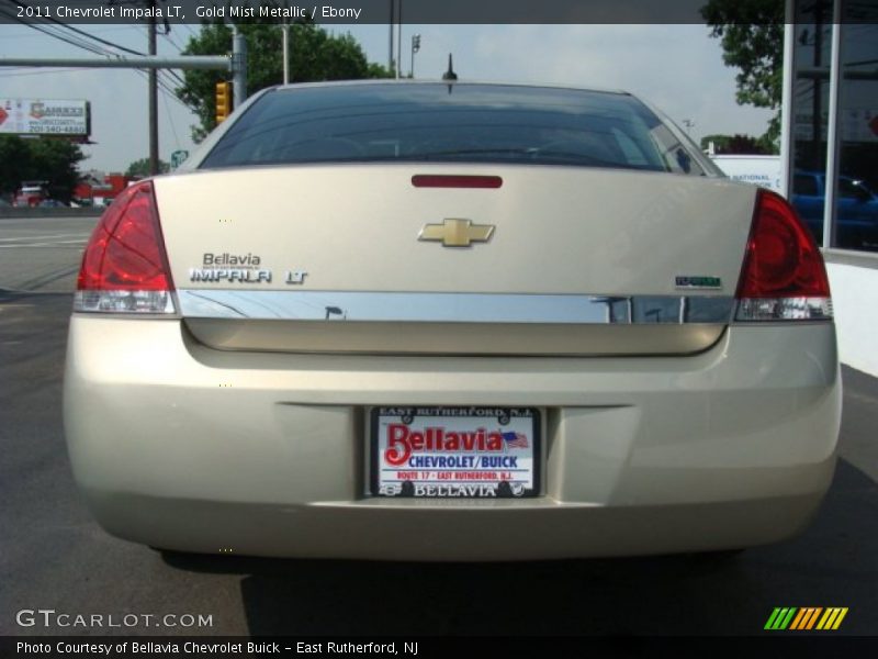 Gold Mist Metallic / Ebony 2011 Chevrolet Impala LT