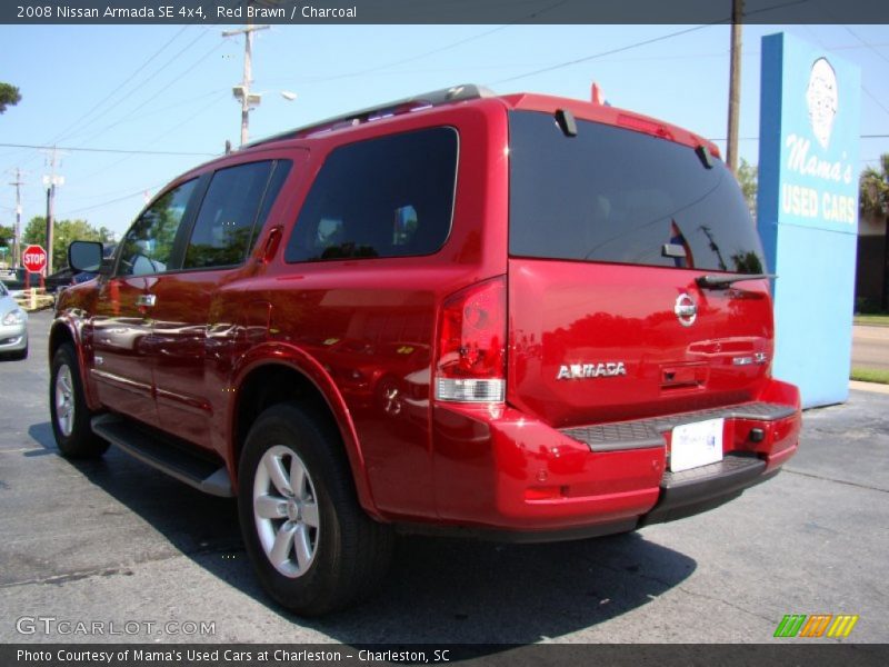 Red Brawn / Charcoal 2008 Nissan Armada SE 4x4