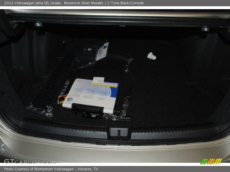 Moonrock Silver Metallic / 2 Tone Black/Cornsilk 2013 Volkswagen Jetta SEL Sedan