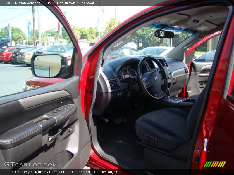 Red Brawn / Charcoal 2008 Nissan Armada SE 4x4